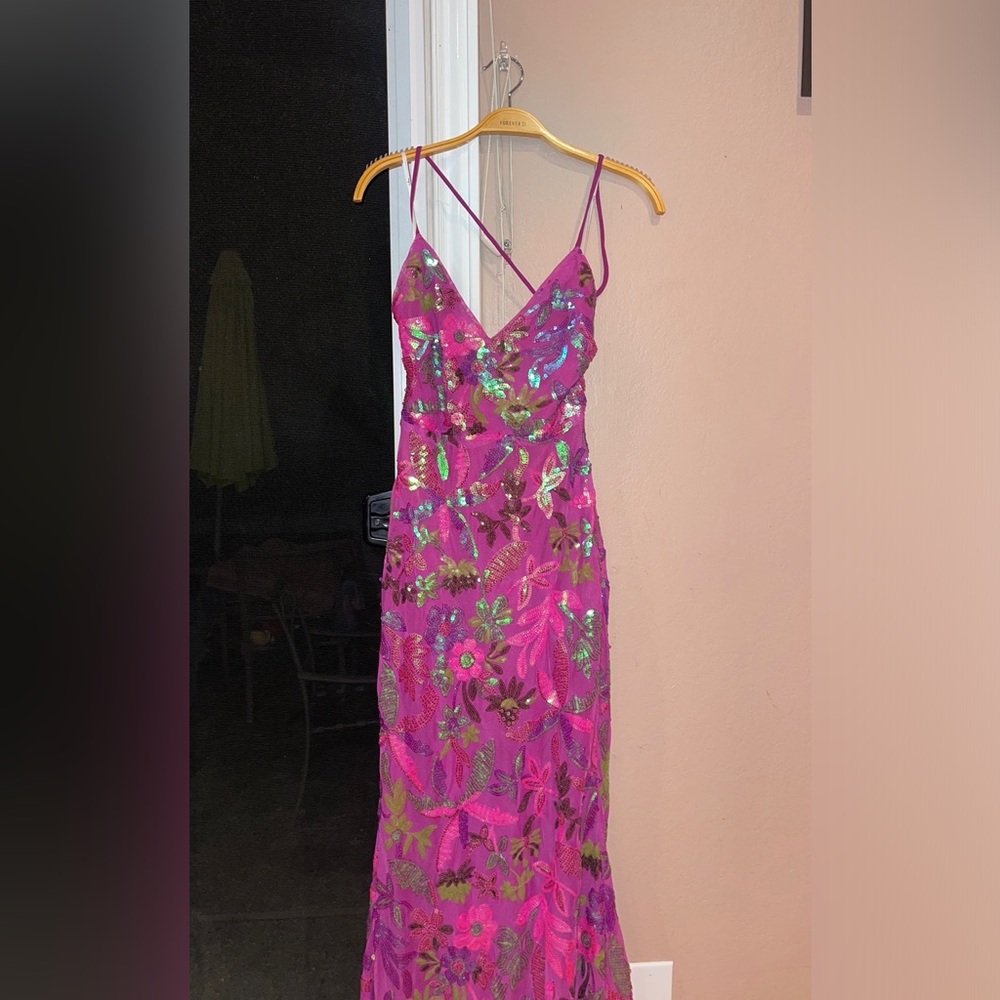 Lulus sequin purple dress🥰(FIRM PRICE)